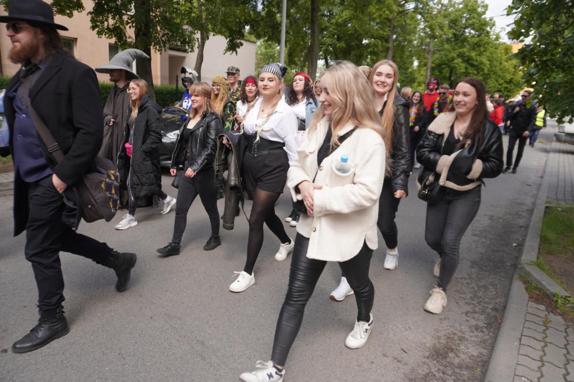 Juwenalia 2025 w Kielcach. Korowód studentów