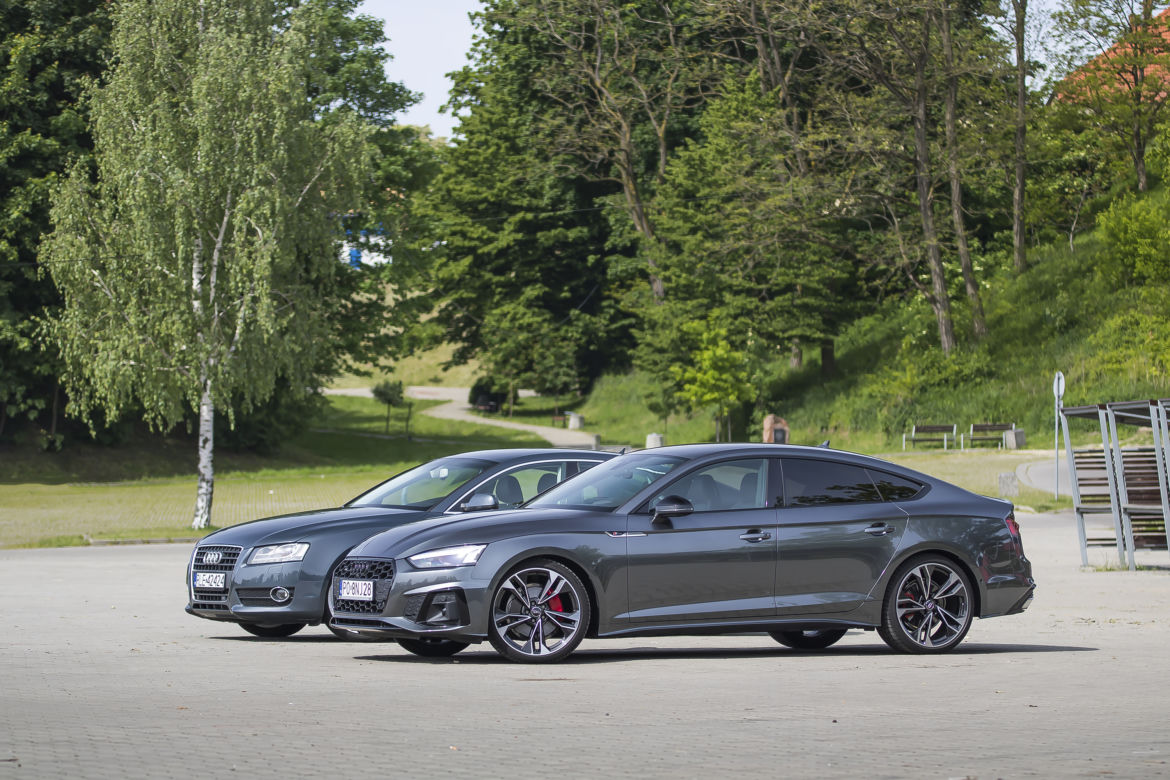 2020 Audi A5 Sportback 40 TDI quattro S tronic & 2010 Audi A5 Sportback 2.0 TDI 6MT