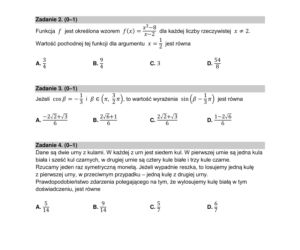 Matura 2022: matematyka. Arkusze odpowiedzi, pytania CKE. Poziom rozszerzony