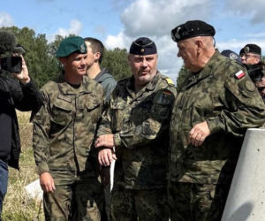 Tarcza Wschód nabiera tempa. Bundeswehra wspiera budowę systemu bezpieczeństwa na polskiej granicy