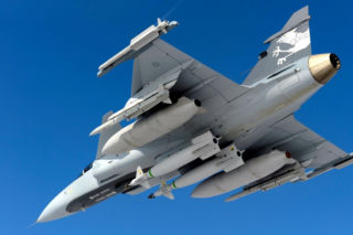 Saab Gripen z pociskami Meteor