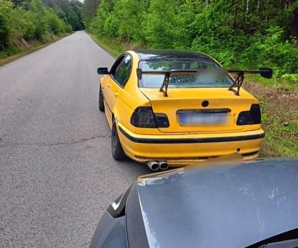 Drift BMW w gminie Mirzec