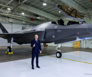 Nawrocki w zakładach Lockheed Martin