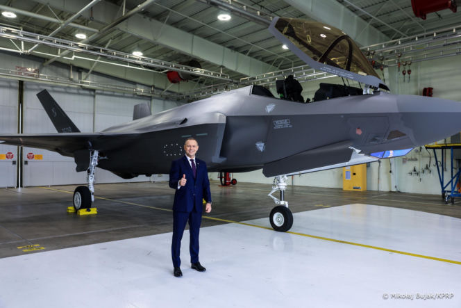 Nawrocki w zakładach Lockheed Martin