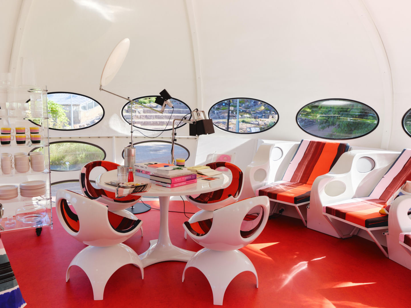 Futuro House x Marimekko