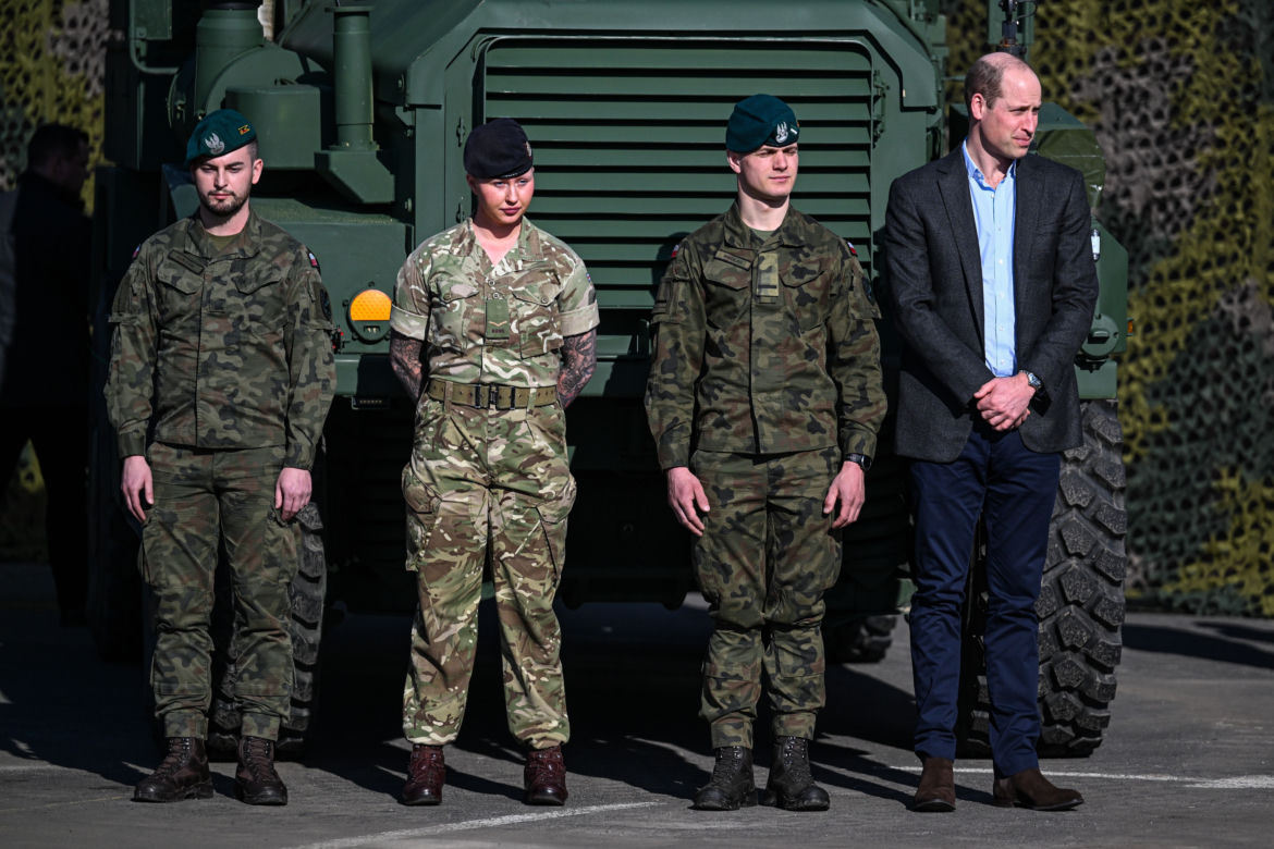 Książę William z wizytą w Polsce. Odwiedził żołnierzy w Rzeszowie