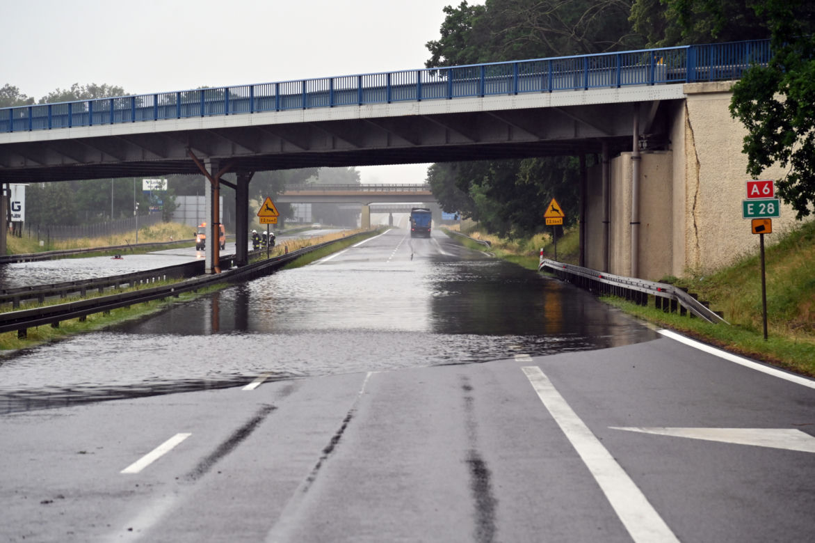 Zalana autostrada A6