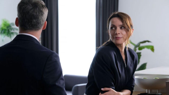 M jak miłość odc.1896. Martyna (Magdalena Turczeniewicz), Jakub Karski (Krzysztof Kwiatkowski)