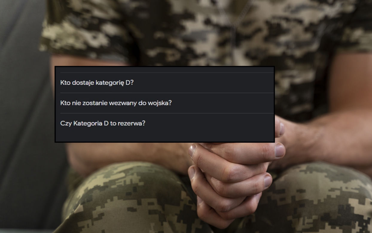 Tak Polacy chcą uniknąć powołań do wojska. Oto co wpisują w Google 