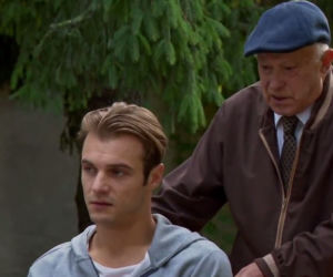 Barwy szczęścia odc. 1995. Jan Szuman (Stanisław Brudny), Paweł (Mateusz Rzeźniczak)