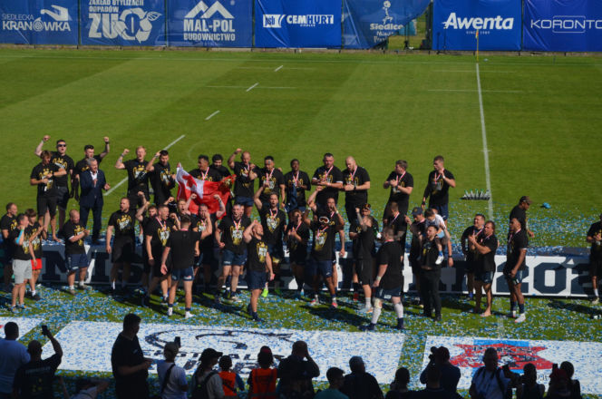 MKS Awenta Pogoń Siedlce po raz pierwszy w historii obroniła tytuł Mistrza Polski Ekstraligi Rugby!