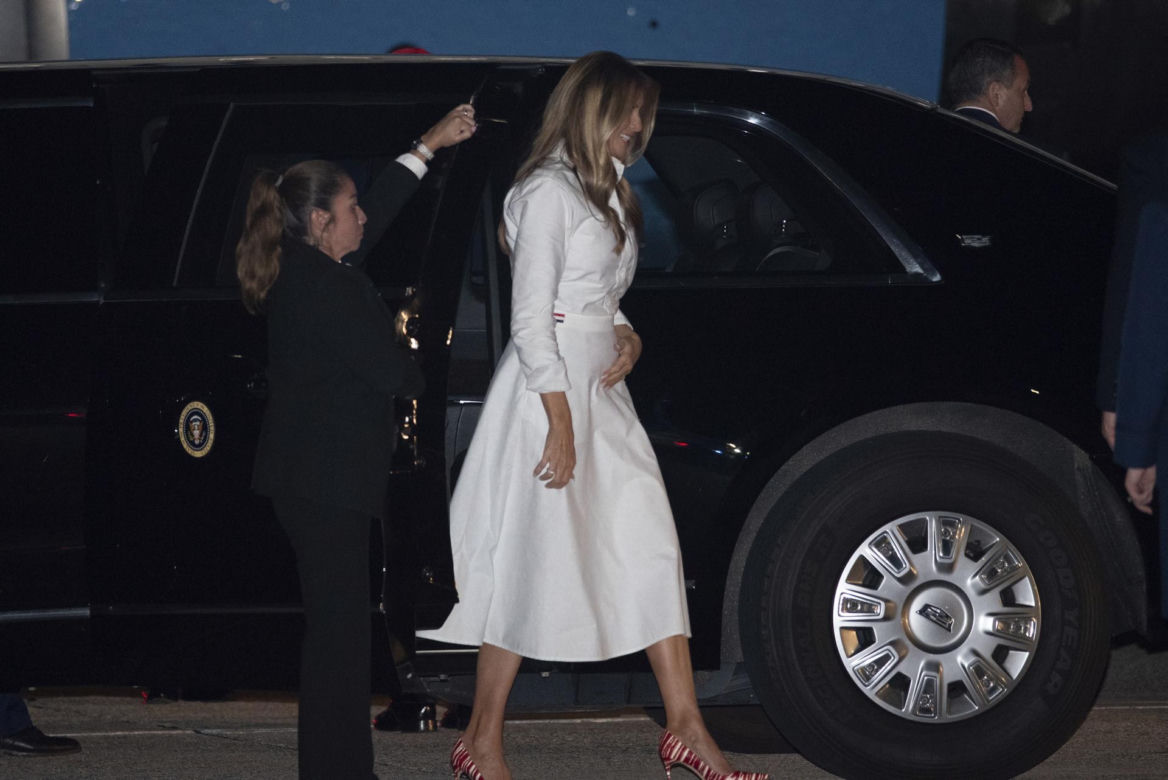 Pierwsze damy zadają szyku: Marta Nawrocka i Melania Trump