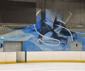 Miejskie lodowisko ma swój mural! 