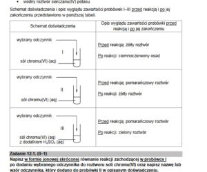 Matura rozszerzona 2022 chemia - arkusz PDF
