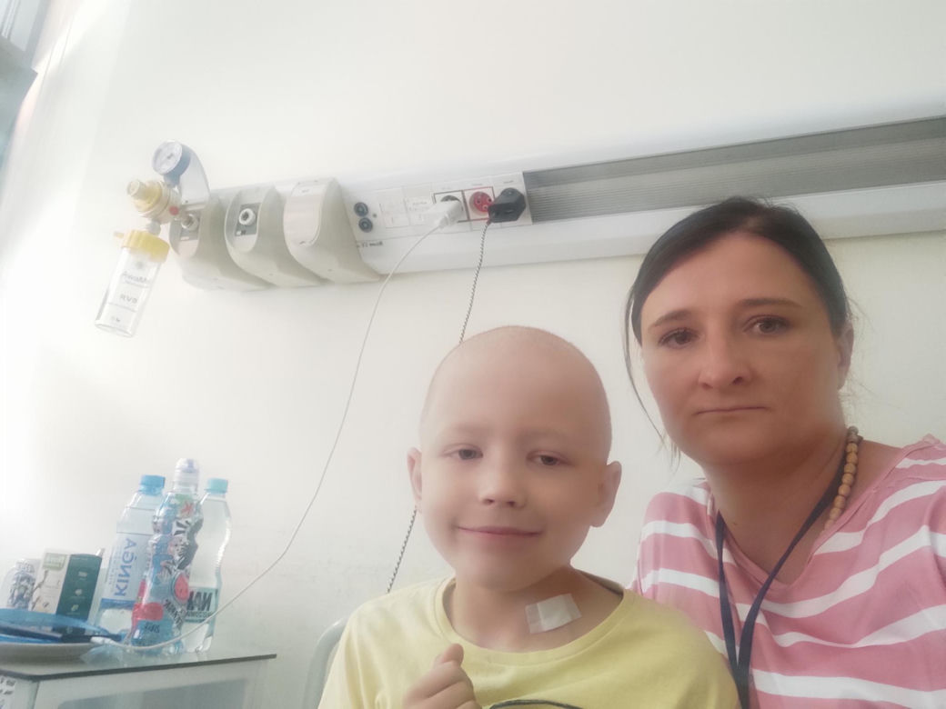 Alek Kleszer walczy z neuroblastomą