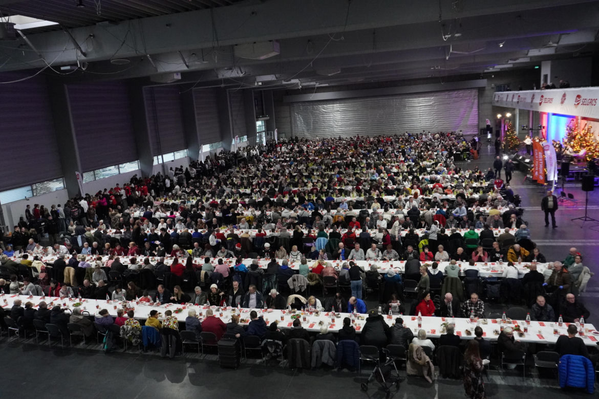 Wigilia Caritas Poznań 2024 