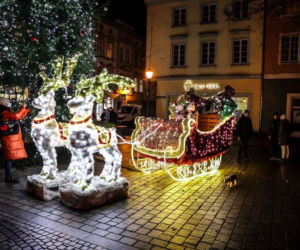 Zielona Góra świeci się na święta