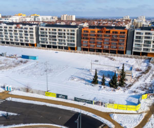 Działka po dawnym Tesco na Kabatach w Warszawie
