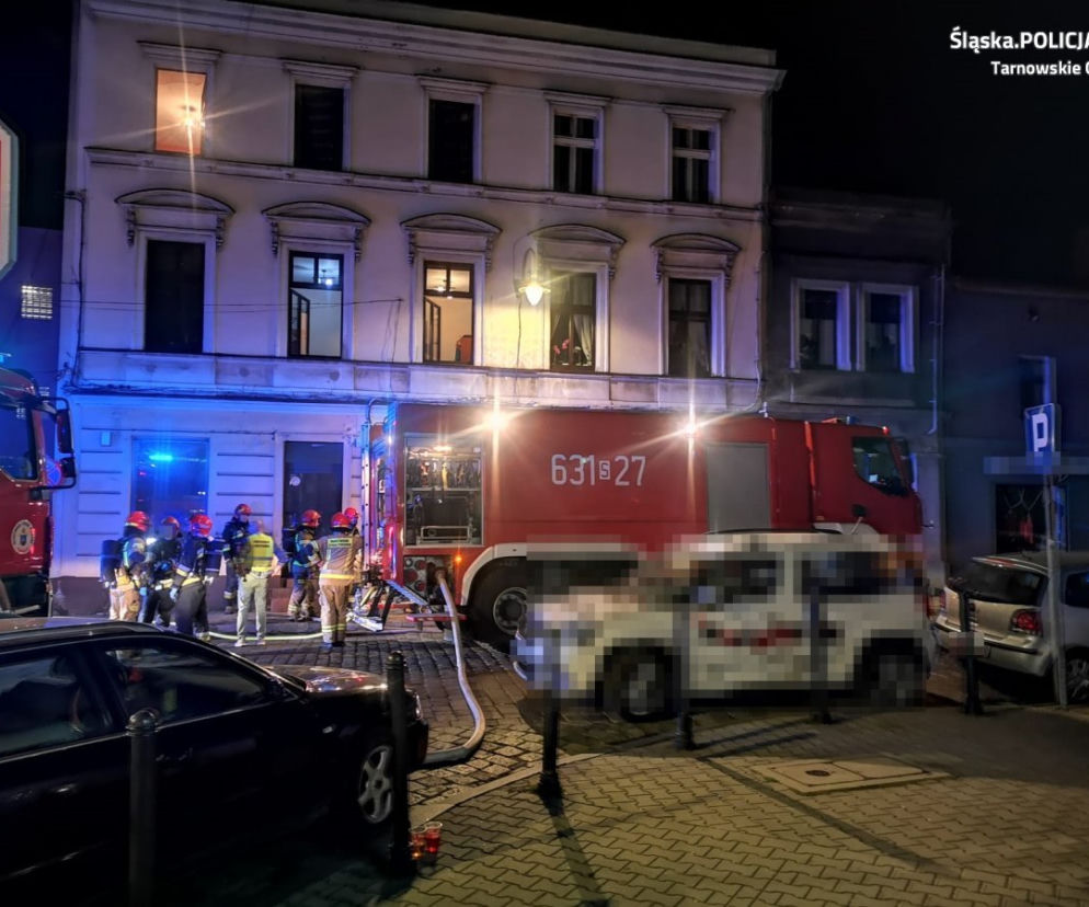 Podpalacz z Tarnowskich Gór odpowiedzialny za pożar dwóch kamienic i toalet na targowisku. Lubię patrzeć w ogień
