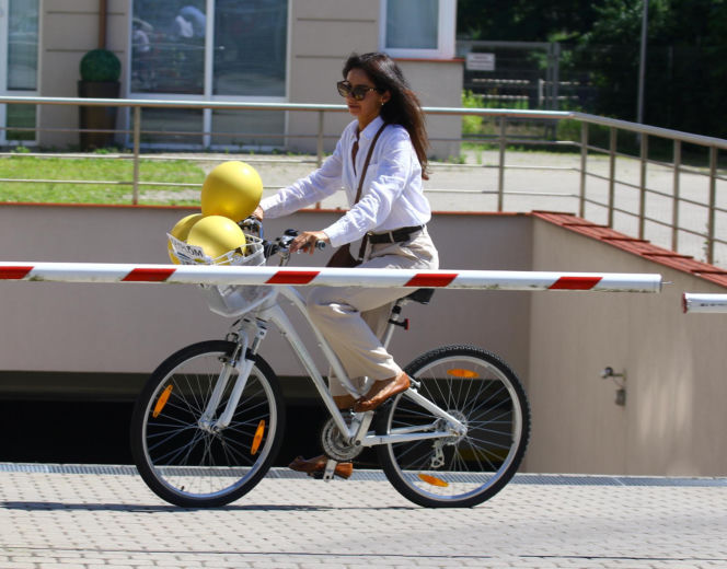 Marta Kaczyńska z mężem na zakończeniu roku szkolnego syna