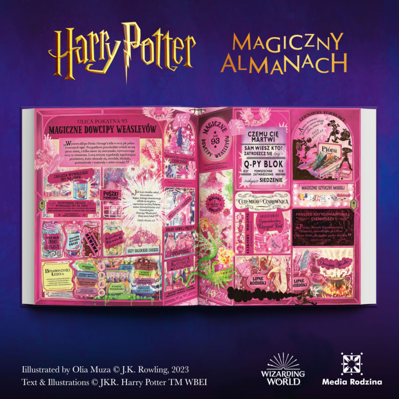 Harry Potter: Magiczny Almanach. Kiedy w księgarniach? Co jest w środku?