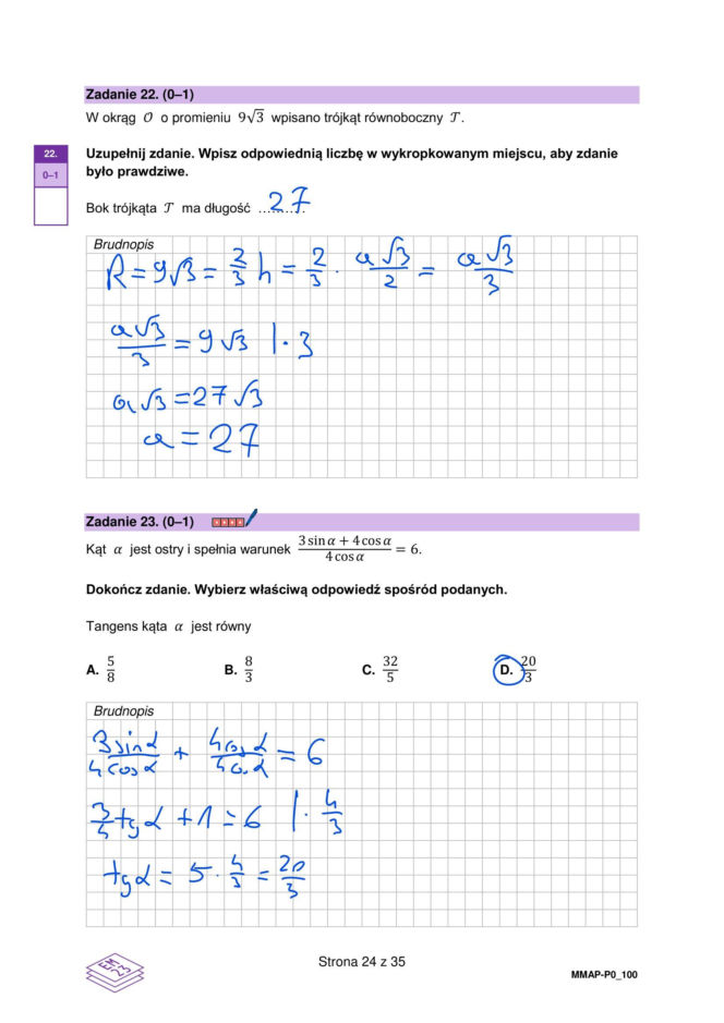Matura 2026: matematyka. Odpowiedzi z matematyki 5.05.2026