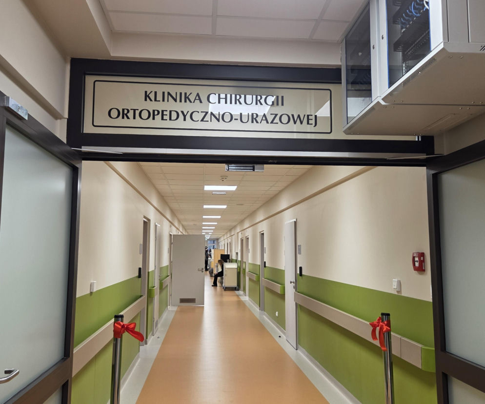 Klinika Chirurgii Urazowo-Ortopedycznej na Czarnowie zmodernizowana