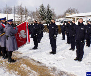 Nowi policjanci na Warmii i Mazurach. Ślubowało aż 80 funkcjonariuszy [ZDJĘCIA]