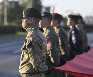 Próba generalna defilady wojskowej w Warszawie