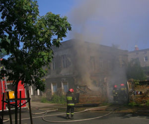 Pożar na Mazowieckiej