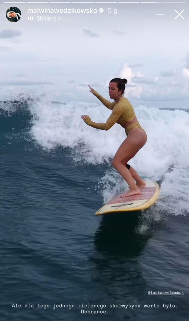 Malwina Wędzikowska miała groźny wypadek