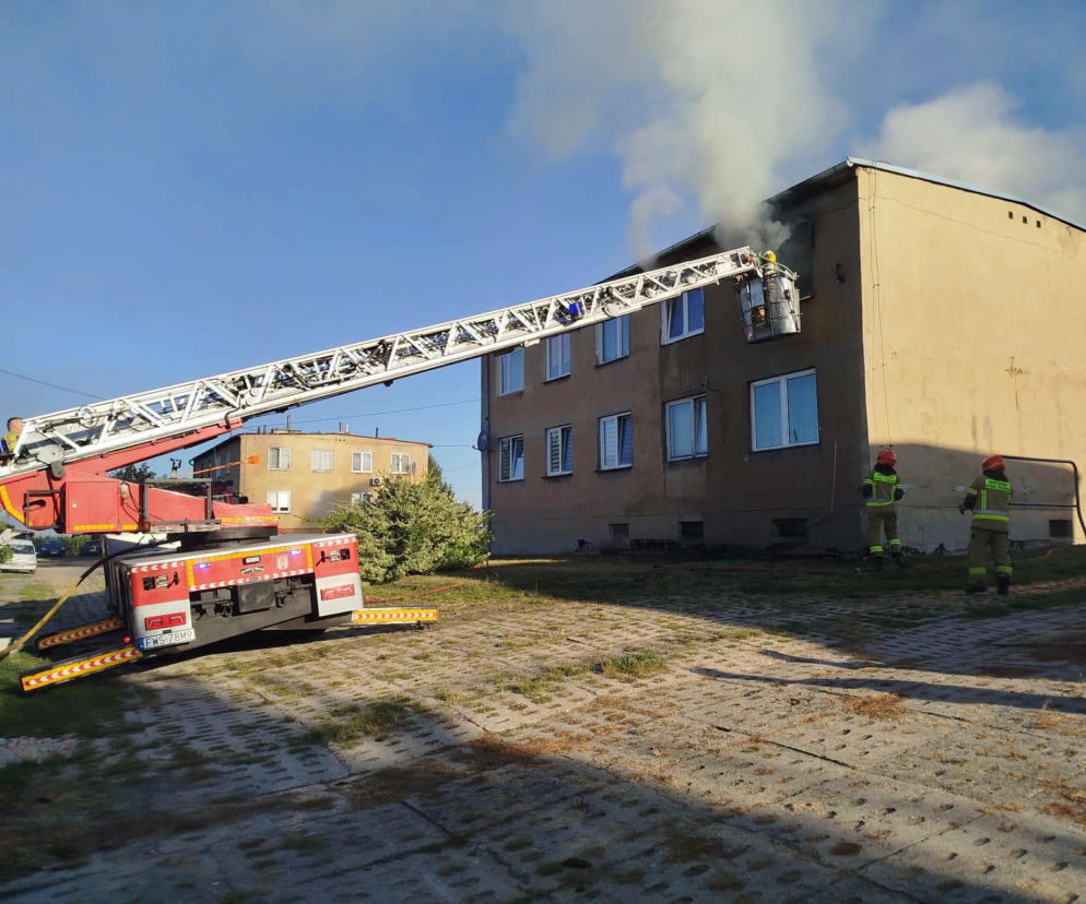 Nie żyje kobieta. Tragiczny pożar w Przybyszowie niedaleko Sławy
