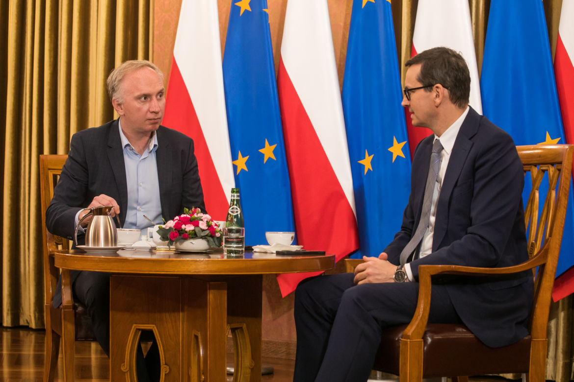Mateusz Morawiecki o inflacji, kryzysie na granicy i sytuacji pandemicznej 