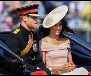 księżna Meghan i książę Harry w Buckingham Palace