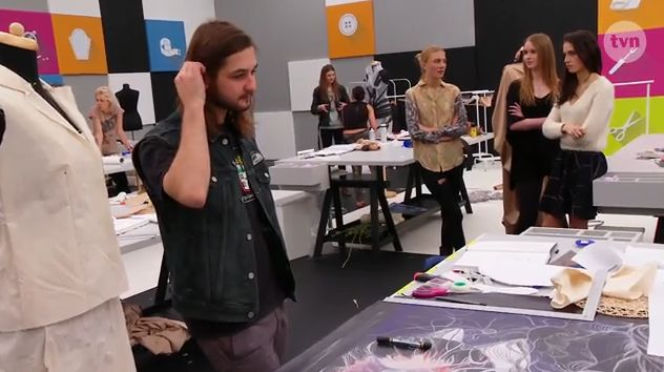 project runway/patryk modelki