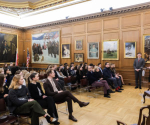 Spotkanie Polskiego Stowarzyszenia Młodzieży w Fundacji Kościuszkowskiej