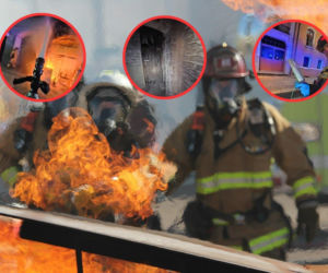 Strażacy pokazali, jak gaszą szalejący pożar. Wszystko widać