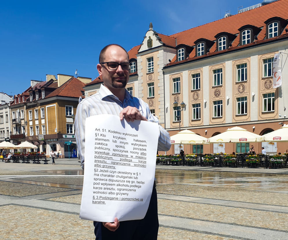 Marcin Sawicki nie chce I Marszu Równości w Białysmtoku