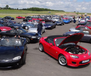 Mazda MX-5 - zlot 2014 fanów w Polsce na torze Jastrząb