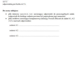Matura 2020: Informatyka. Poziom PODSTAWOWY. ARKUSZ CKE