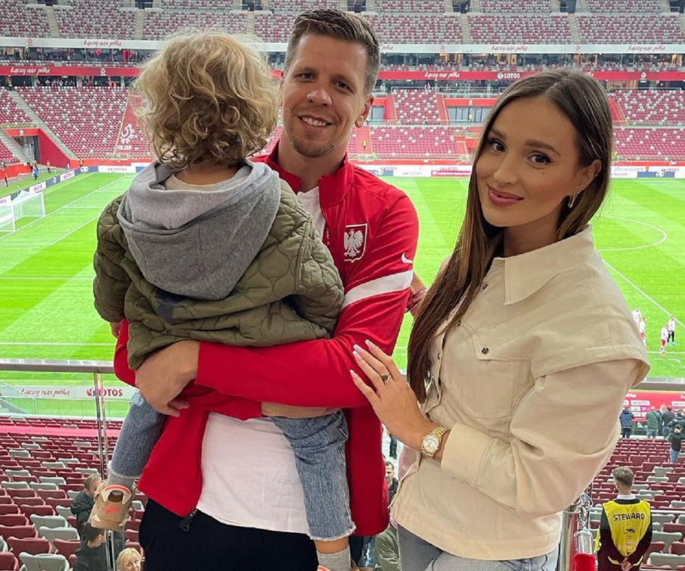 Wojciech Szczęsny, Marina Łuczenko-Szczęsna, Liam Szczęsny