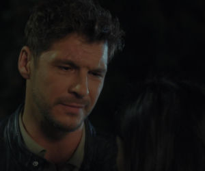 M jak miłość odc. 1913. Iza (Adriana Kalska), Marcin (Mikołaj Roznerski)