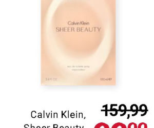 Calvin Klein Sheer Beauty woda toaletowa dla kobiet - 99,99 zł/100 ml