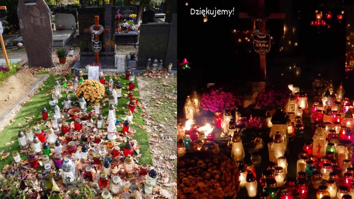 Grób Stanisława Sojki tonie w zniczach. Tłumy odwiedziły miejsce spoczynku artysty