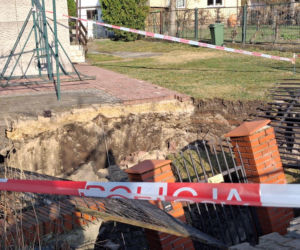 Mieszkańcy ostrzegali, ziemia runęła. Szokujące sceny w Będzinie