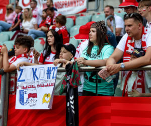Polska - Ukraina. Tłumy kibiców na trybunach. Znajdź się na zdjęciu!