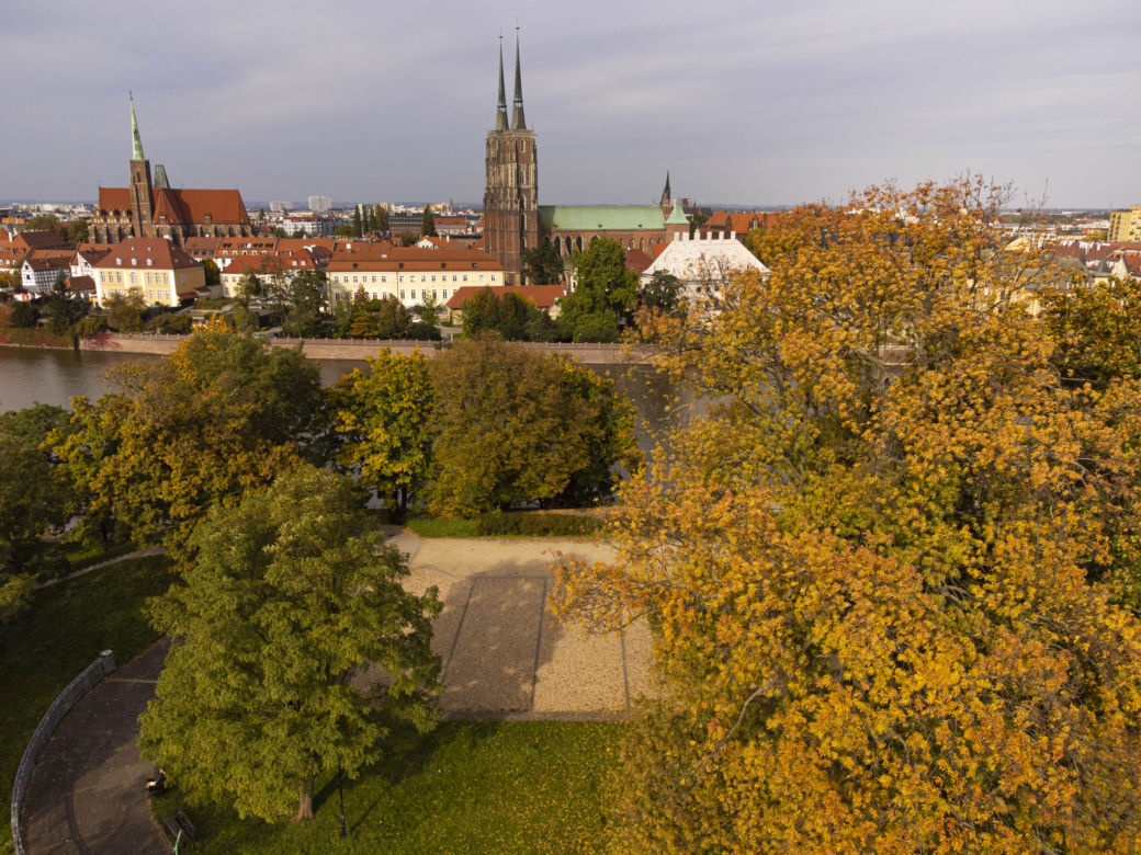 Wrocław w połowie października 2022 roku 