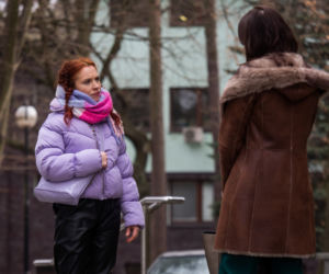 Na Wspólnej, odcinek 3278, Marta (Joanna Jabłczyńska), Kama (Angelika Kujawiak)
