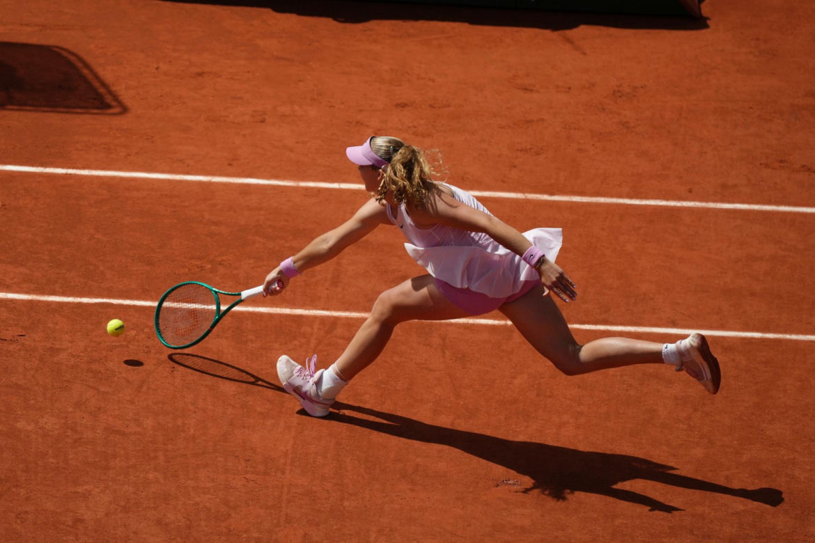 Chwalińska - Andriejewa, finał Roland Garros