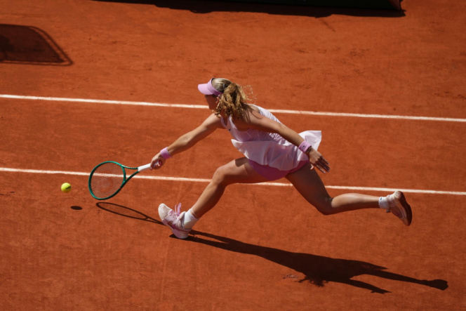 Chwalińska - Andriejewa, finał Roland Garros
